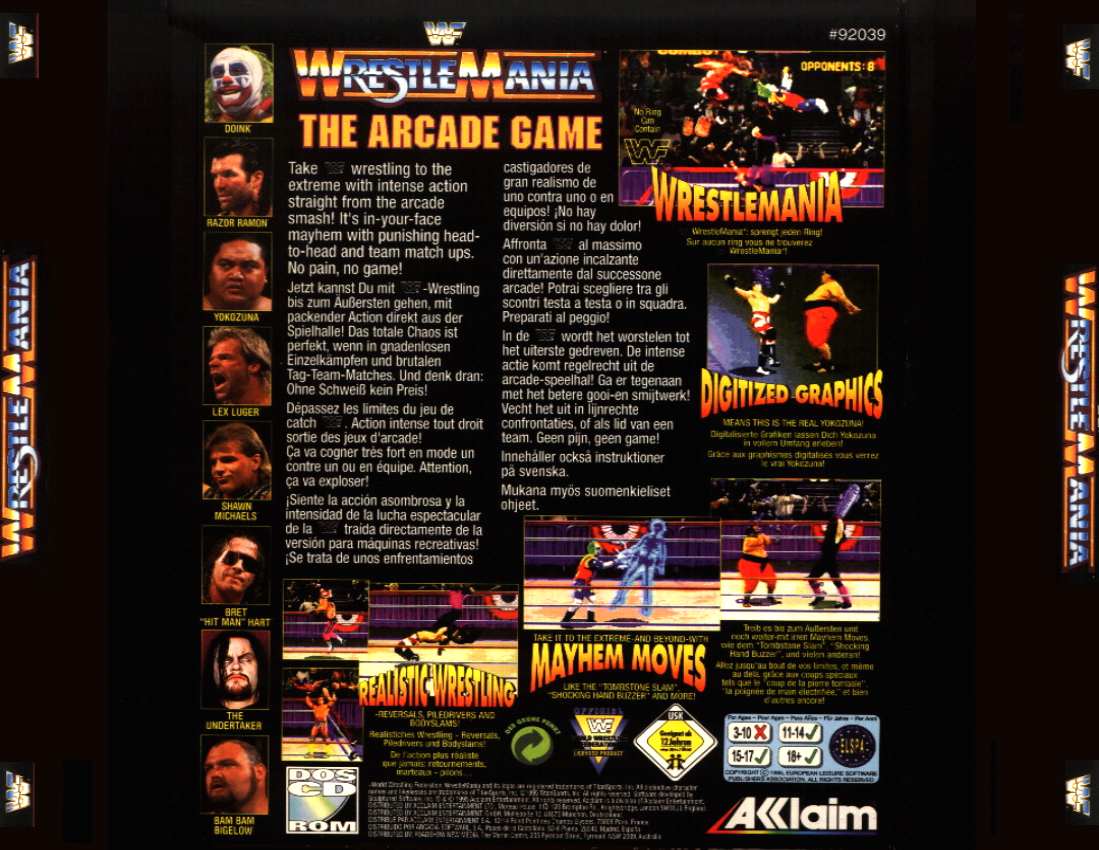 Wrestlemania B | PC Covers | Cover Century | Over 1.000.000 Album Art ...