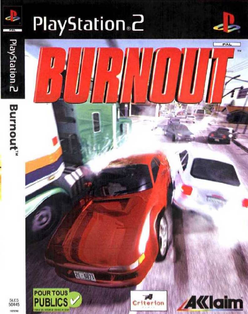 Burnout PAL(PS2) Front | Playstation 2 Covers | Cover Century | Over 1. ...