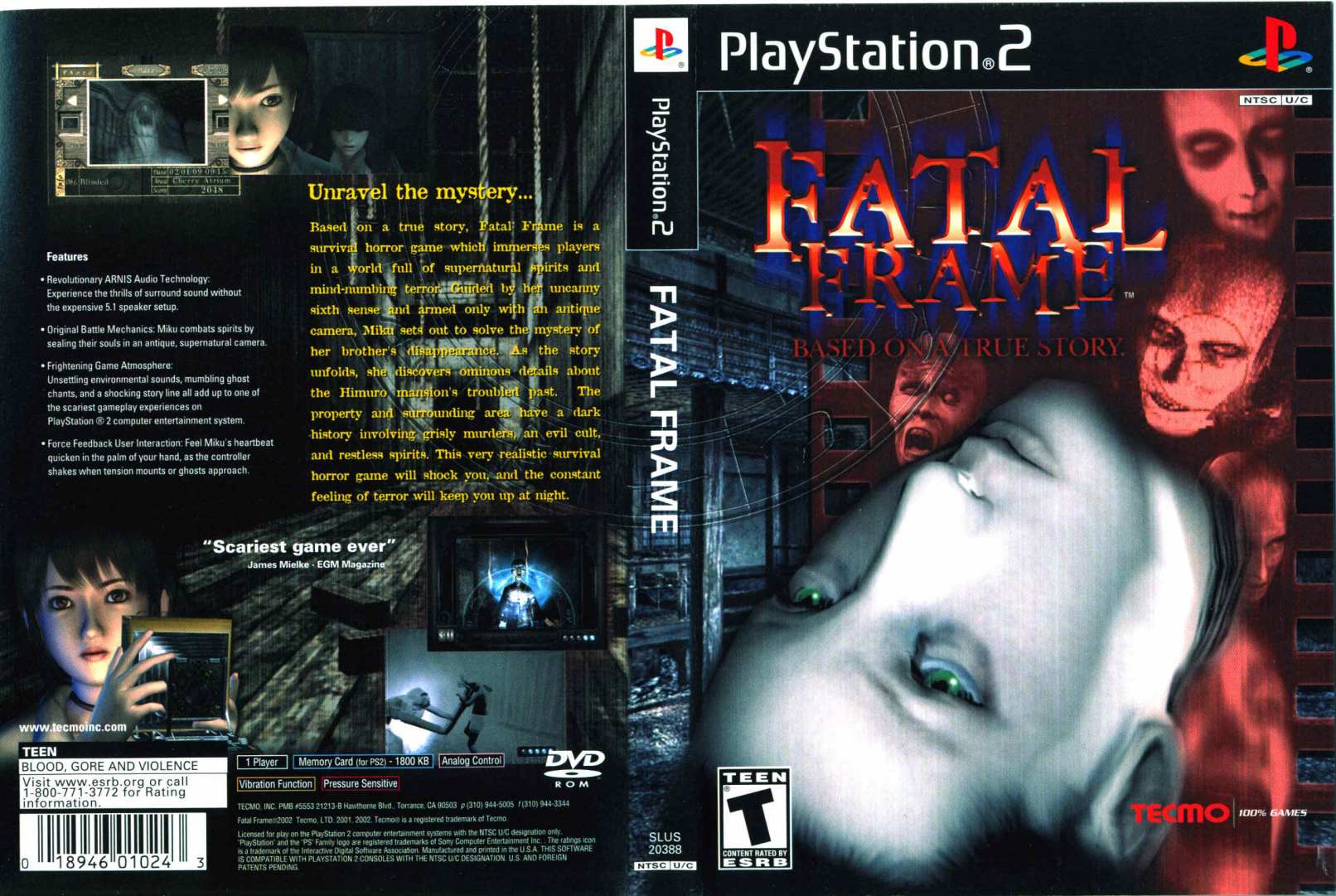 fatal frame ps2