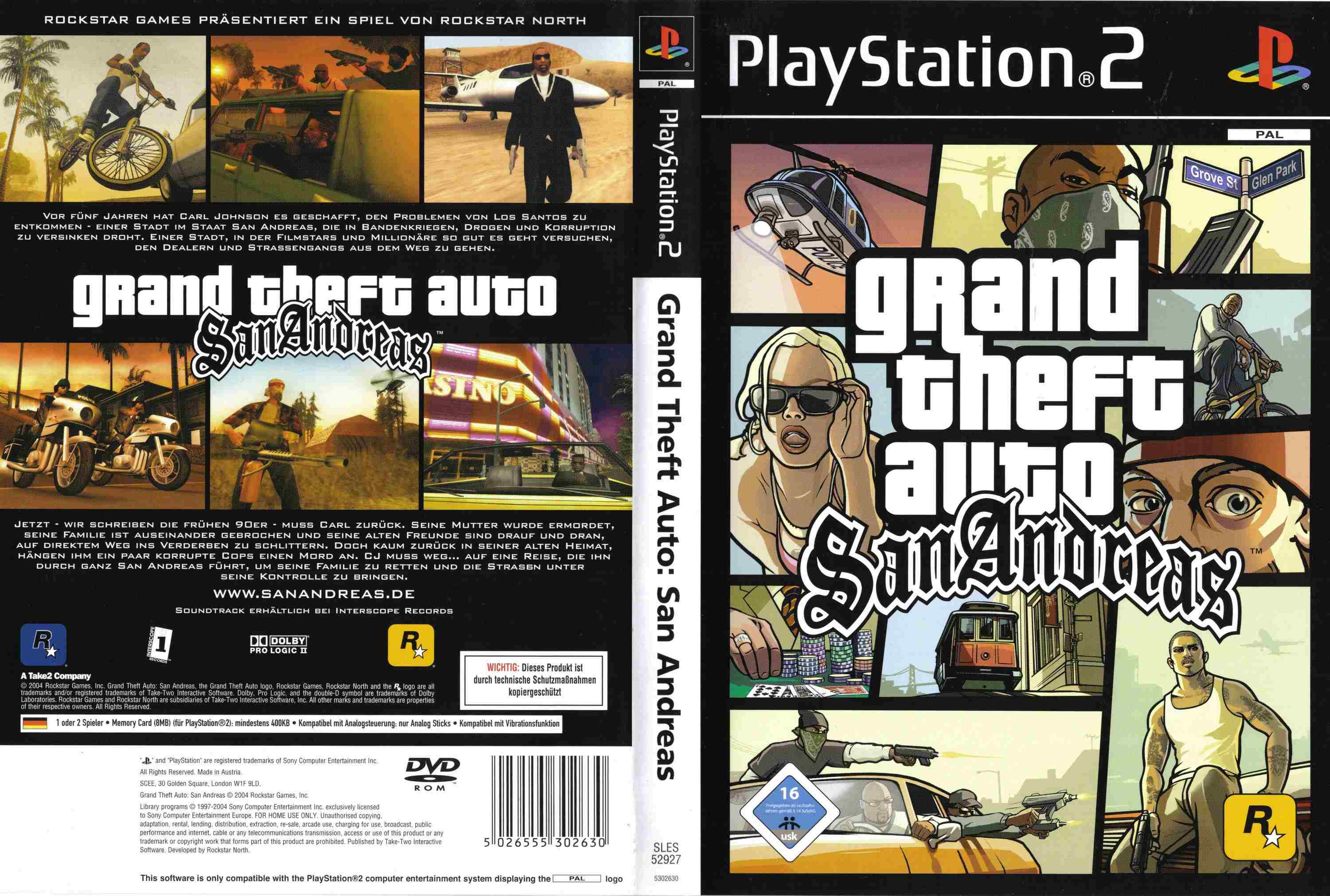 GTA San Andreas DVD Cover V2 by Ramz007 on DeviantArt