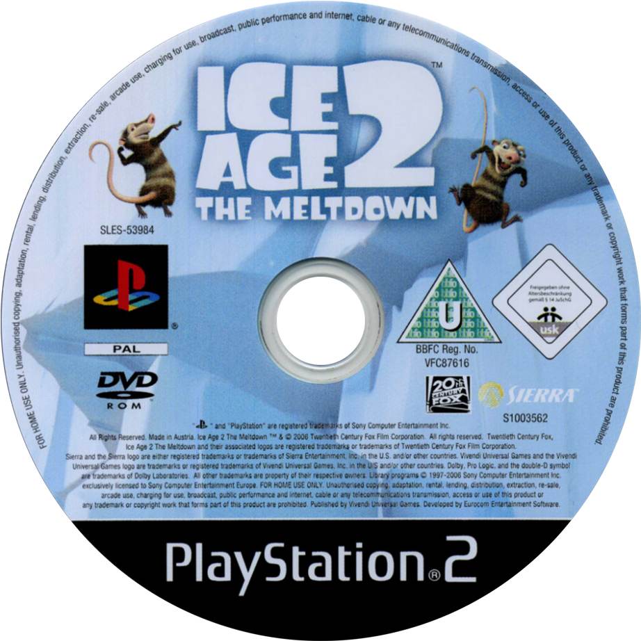 ice age 2 jetzt tauts cd | Playstation 2 Covers | Cover Century | Over ...