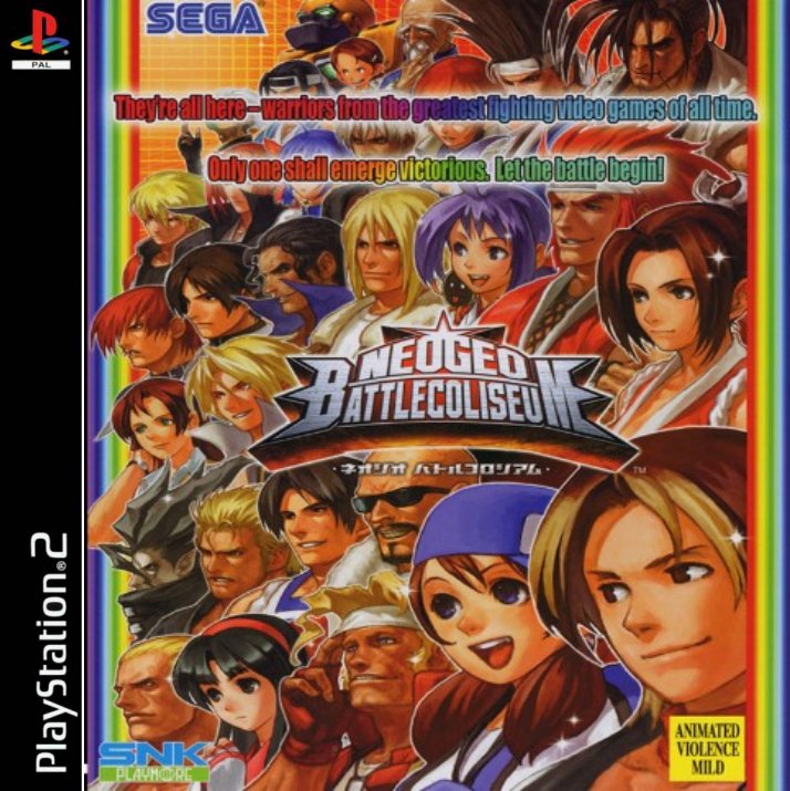 neogeo battle colliseum a | Playstation 2 Covers | Cover Century | Over ...