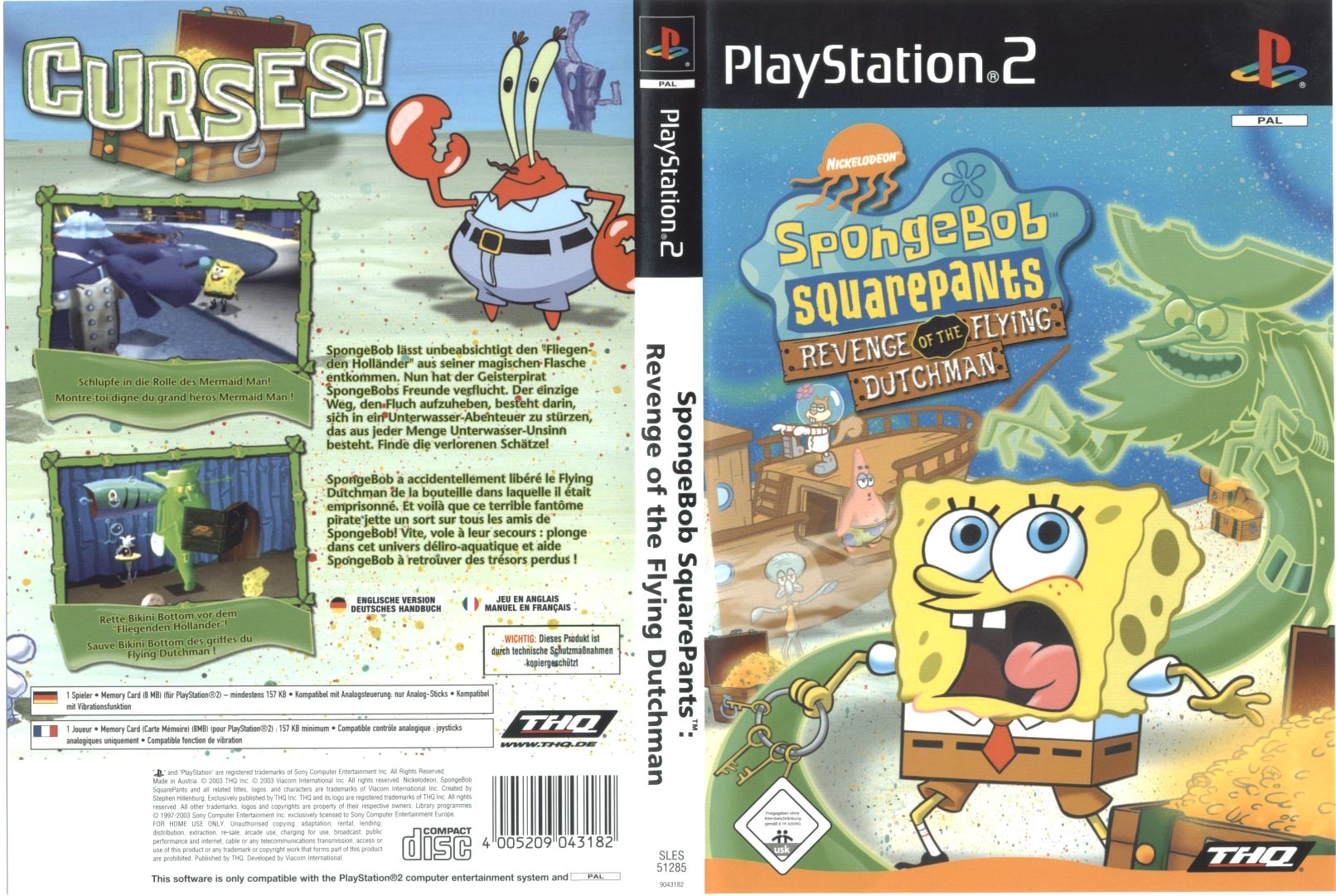 Game boy advance spongebob squarepants revenge of the flying dutchman Spongebob Squarepants Revenge Of The Flying Dutchman Nintendo Game Boy Advance 2002 For Sale Online Ebay