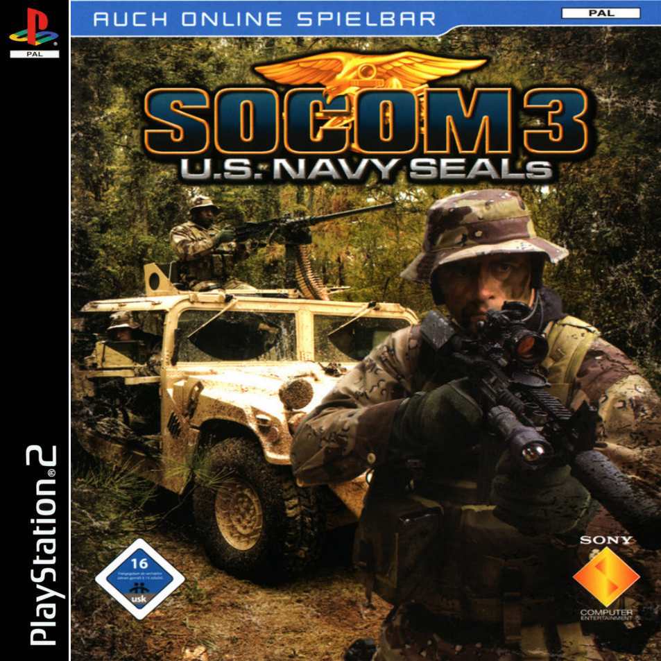 Socom 3 Us Navy Seals A Playstation 2 Covers Cover Century Over 500 000 Album Art Covers For Free