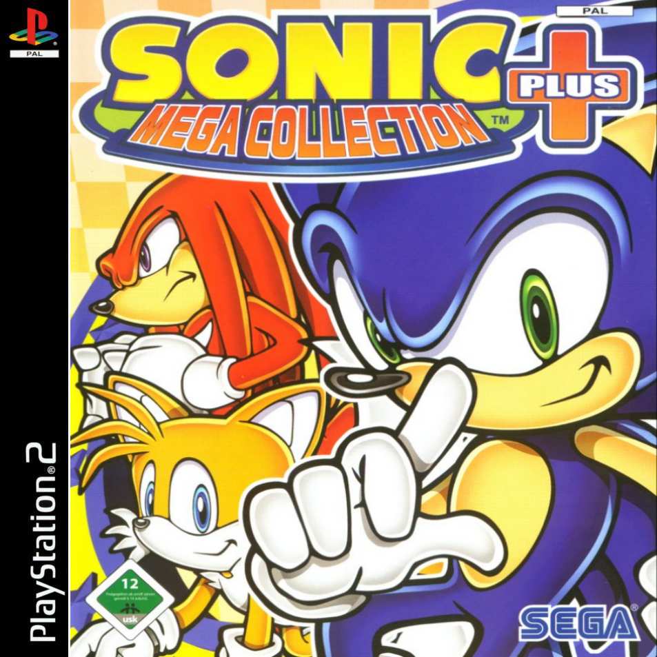 sonic mega collection plus a | Playstation 2 Covers | Cover Century ...