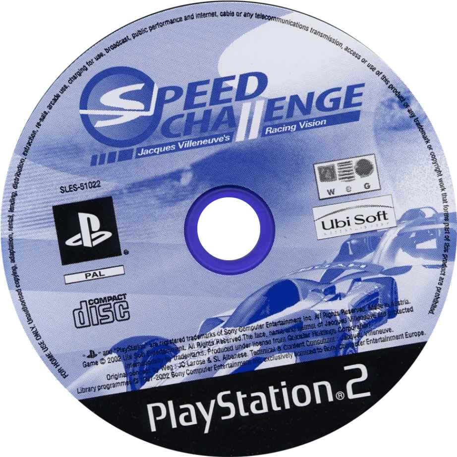 speed challenge cd | Playstation 2 Covers | Cover Century | Over 1.000. ...