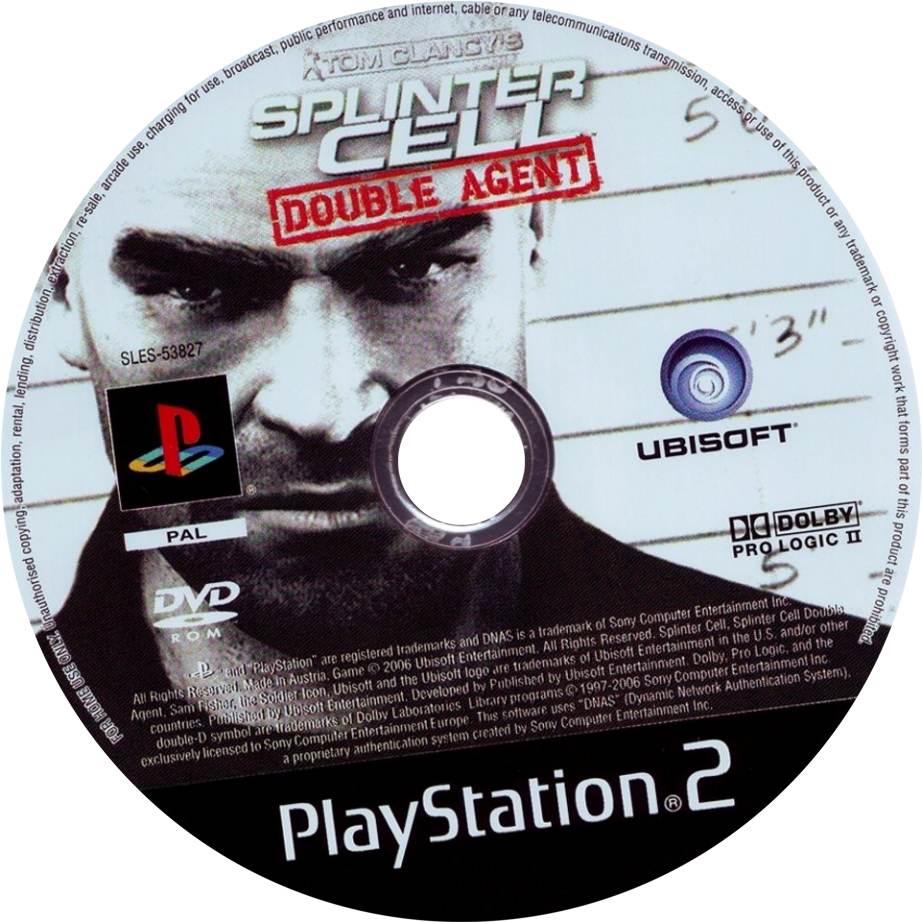 download splinter cell double agent ps2 iso games