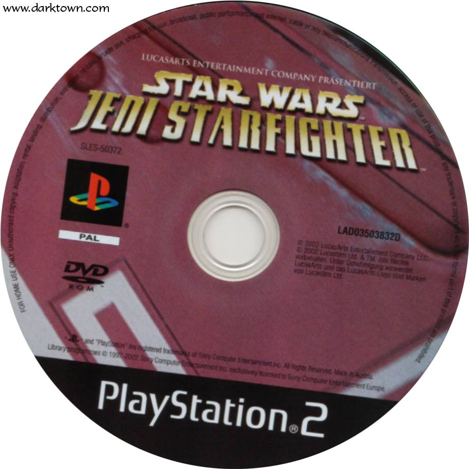 star wars jedi starfighter cd | Playstation 2 Covers | Cover Century ...