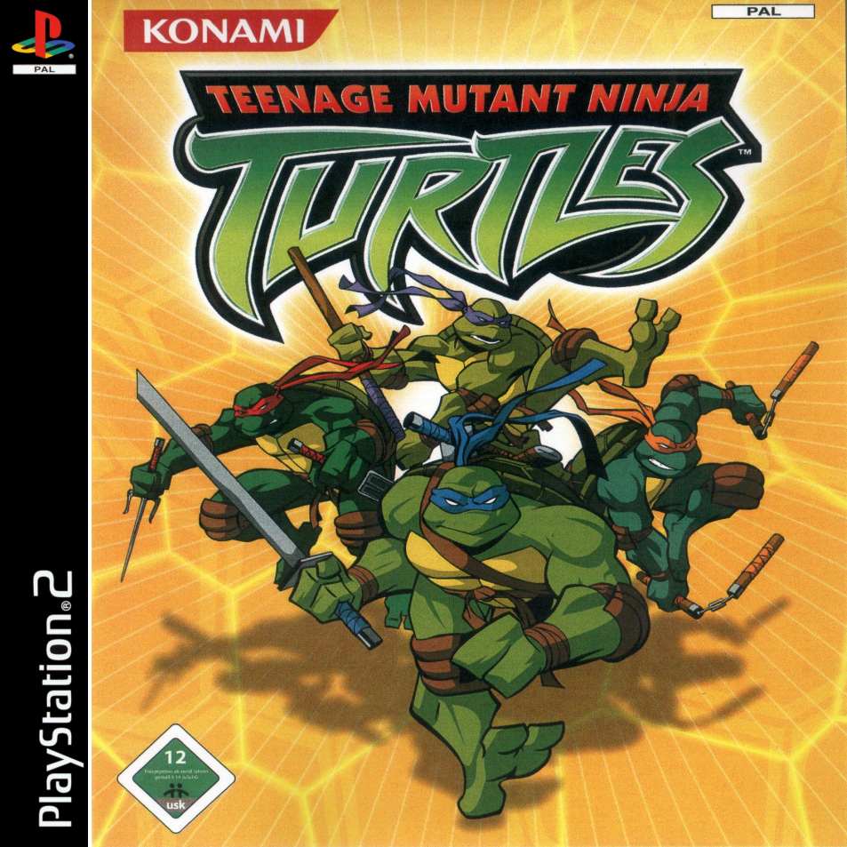 teenage mutant ninja turtles a | Playstation 2 Covers | Cover Century ...