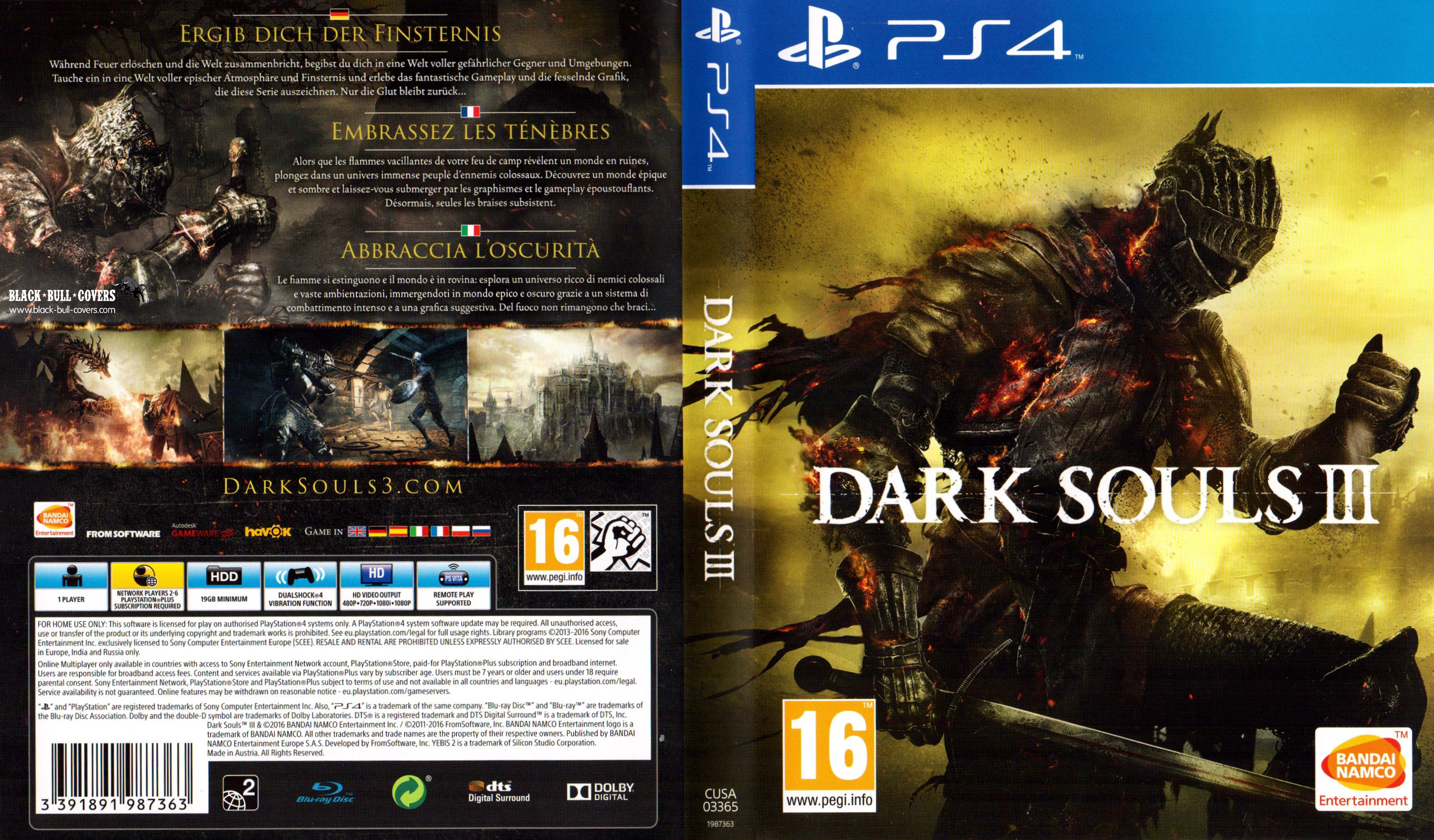 dark souls 3 playstation 4