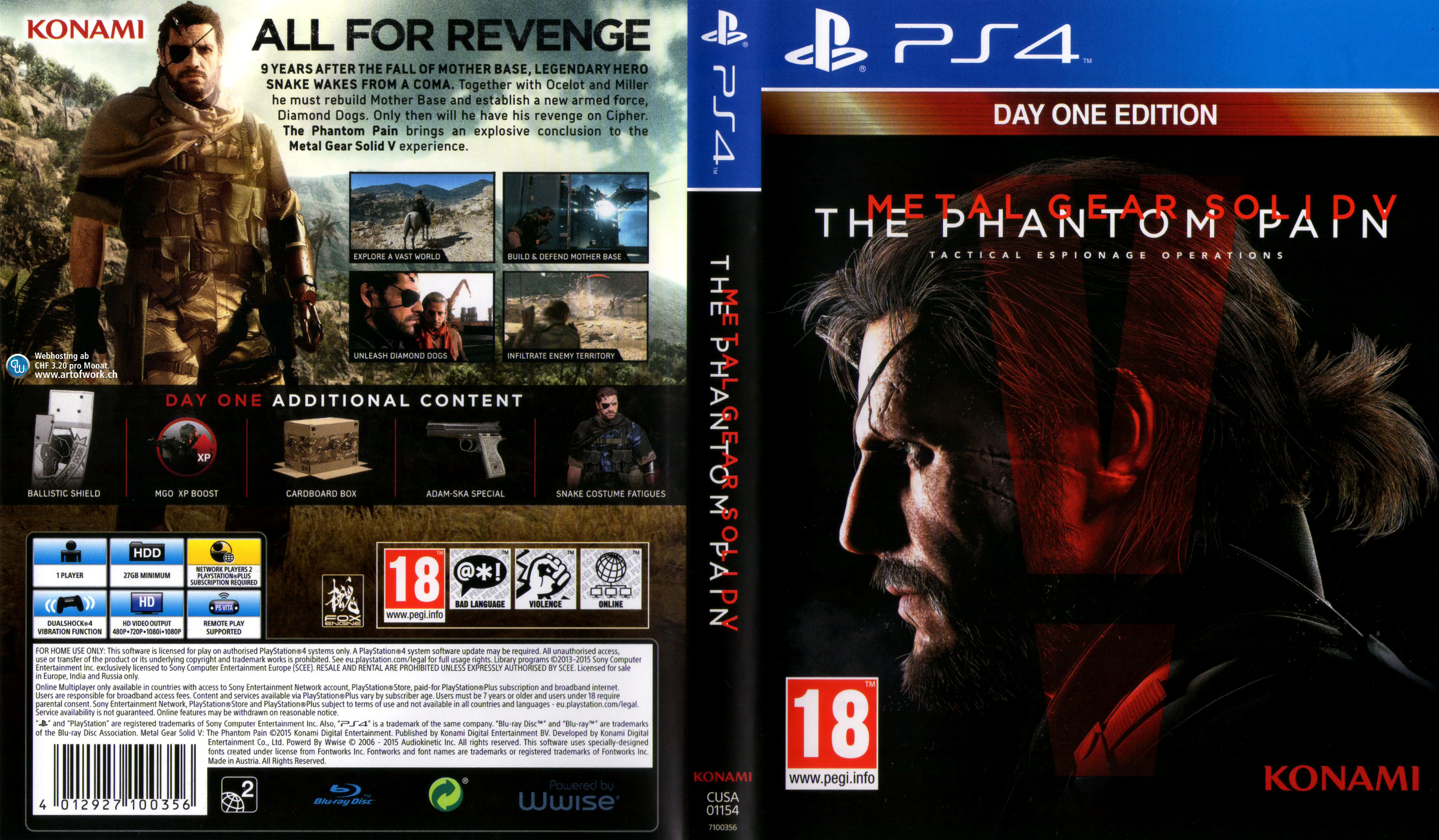 the phantom pain soundtrack cover