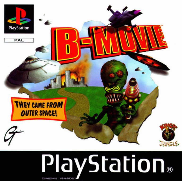 B Movie PAL PSX FRONT | Playstation Covers | Cover Century | Over 1.000 ...