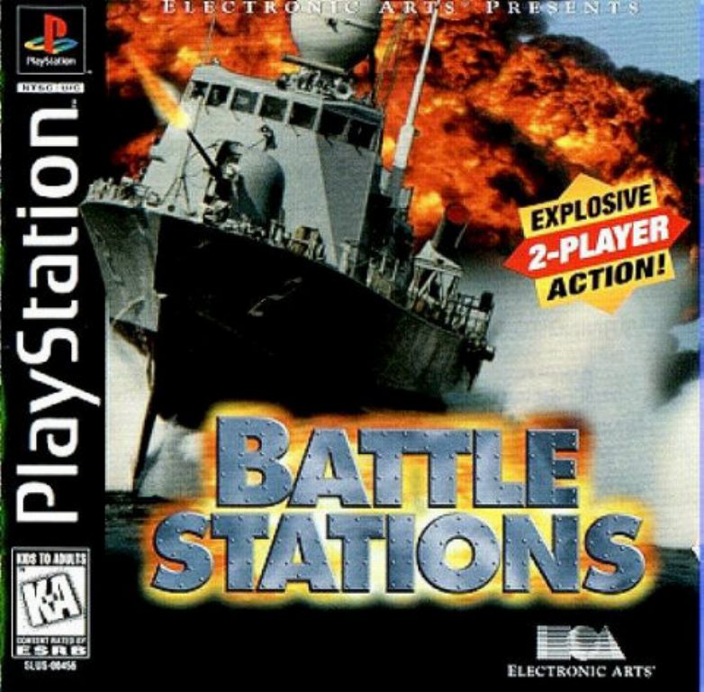 Battle Stations Ntsc Psx Front Playstation Covers Cover Century Over 1000000 Album Art