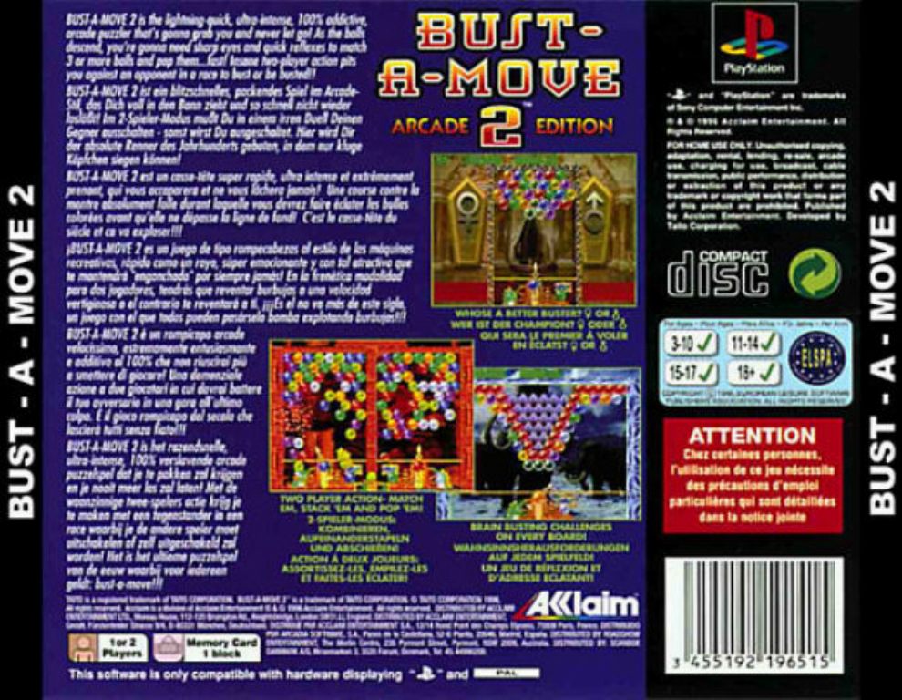 bust a move ps1