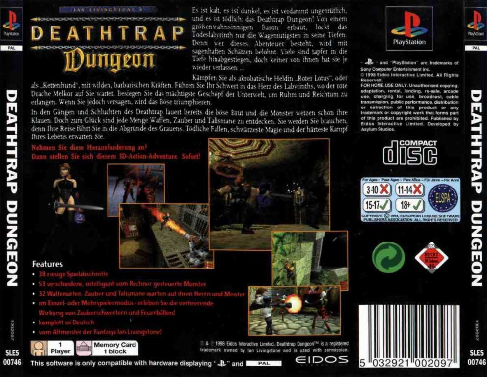 deathtrap dungeon ps1