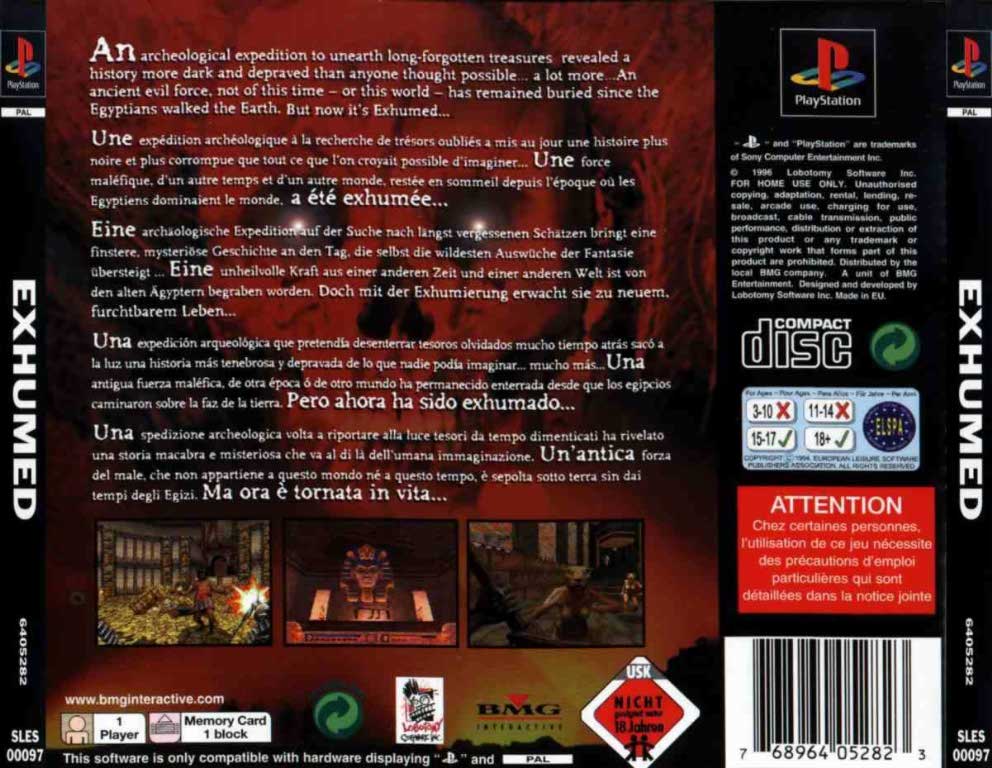 exhumed ps1