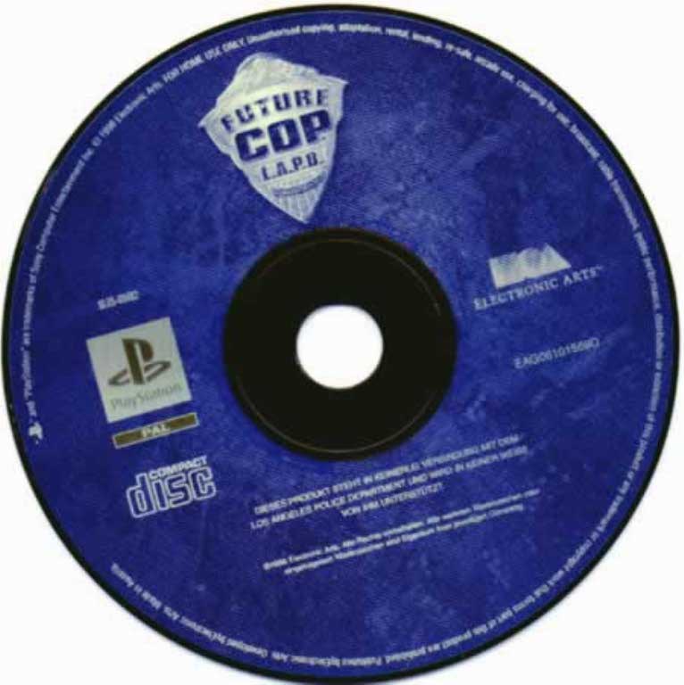 Future Cop Lapd PAL PSX CD | Playstation Covers | Cover Century | Over ...