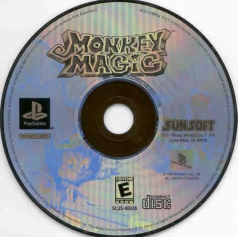 monkey magic psx