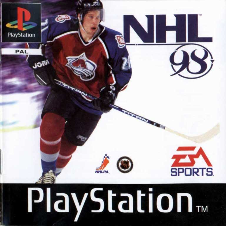 NHL 98 PAL PSX FRONT | Playstation Covers | Cover Century | Over 1.000. ...