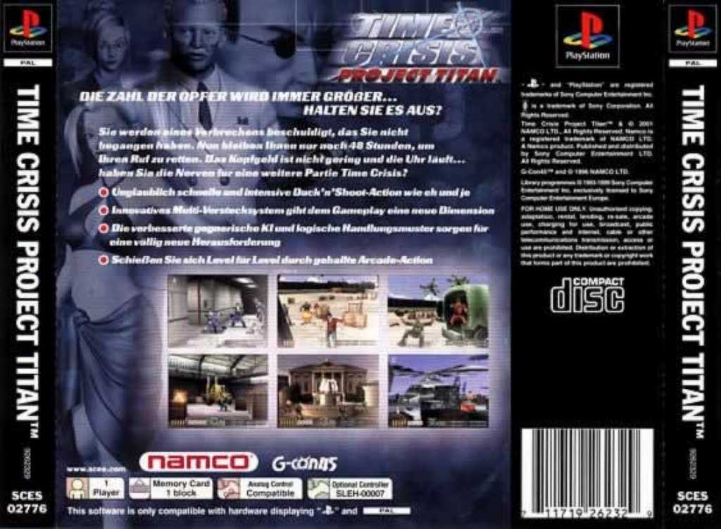 time crisis playstation 1