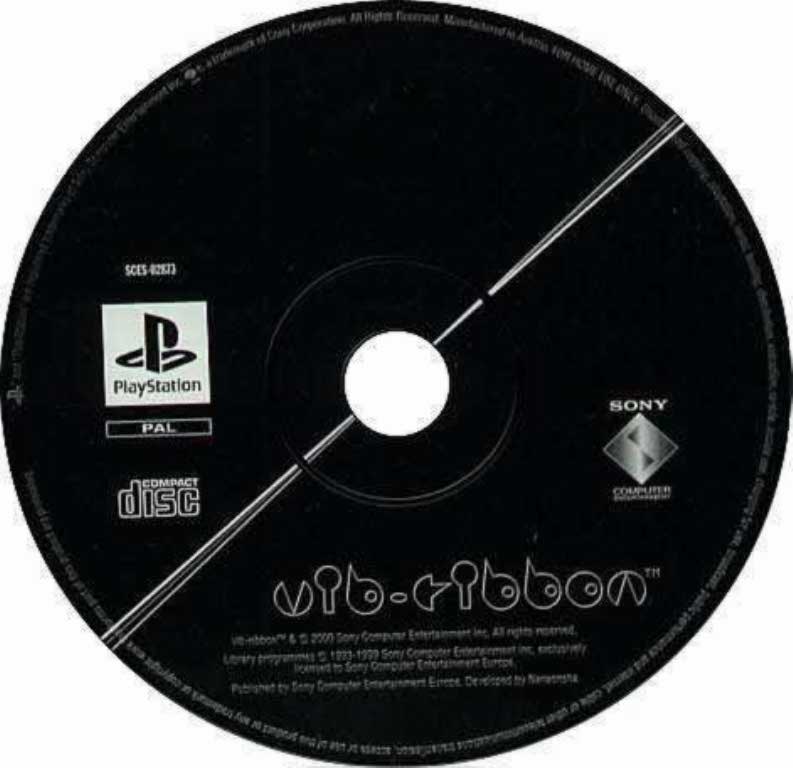 vib ribbon ps1 console