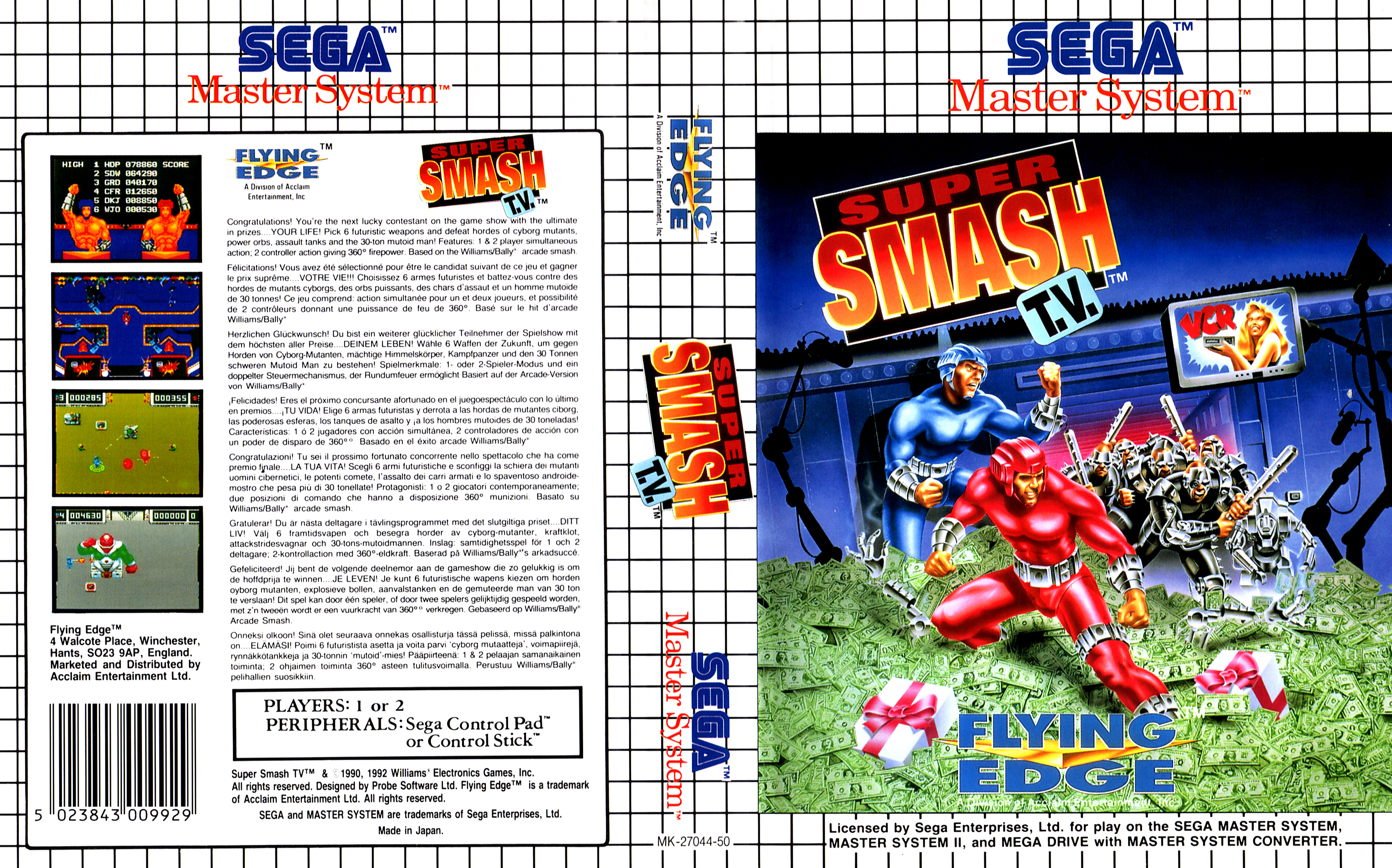 smash tv sega genesis