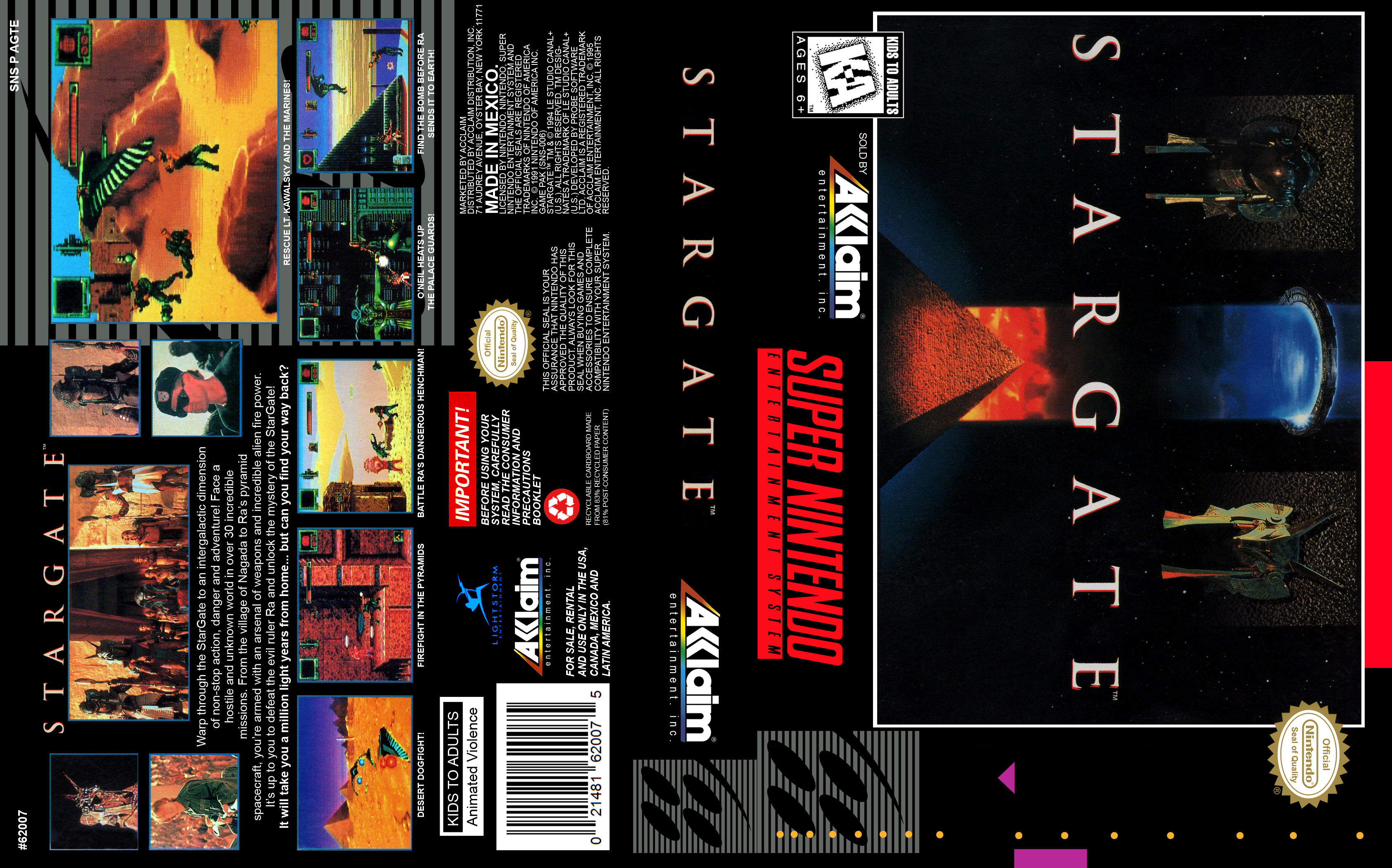 Stargate hotsell for Super Nintendo