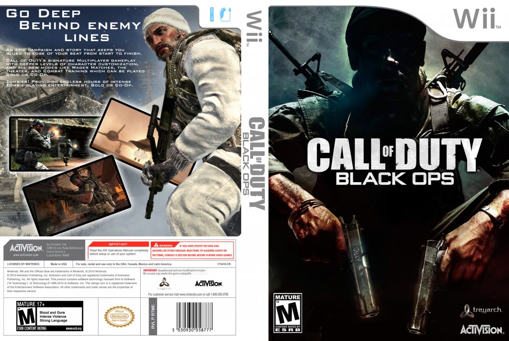 call of duty black ops nintendo wii