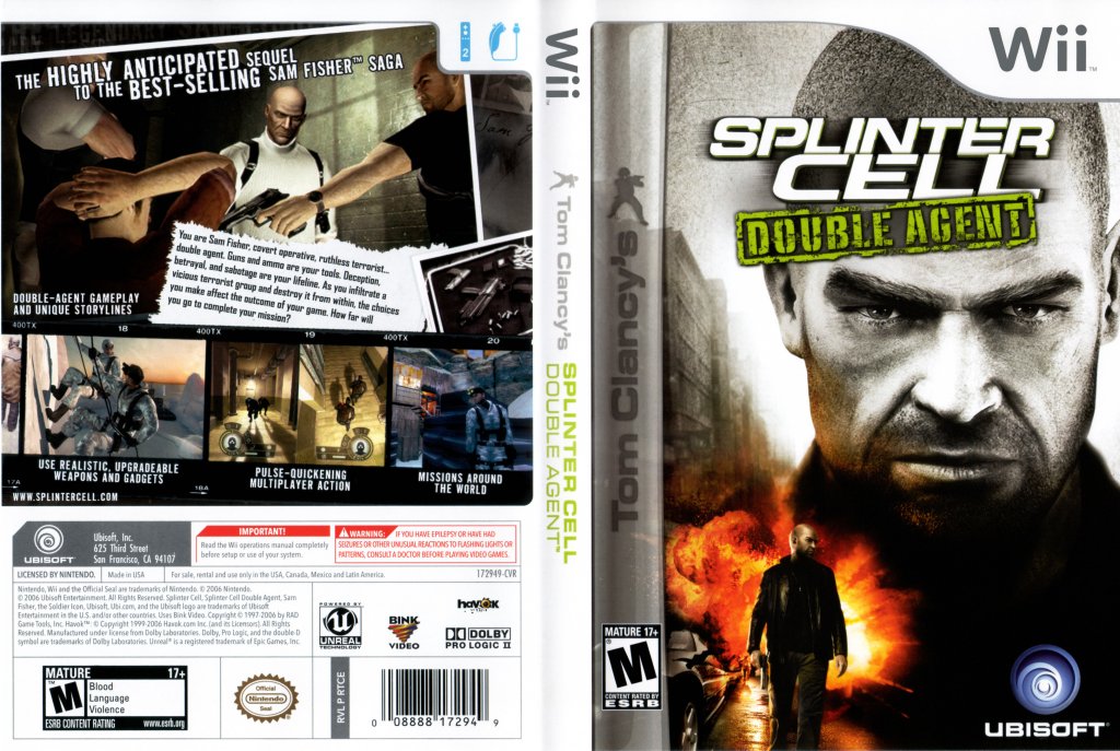 splinter cell double agent pc cover
