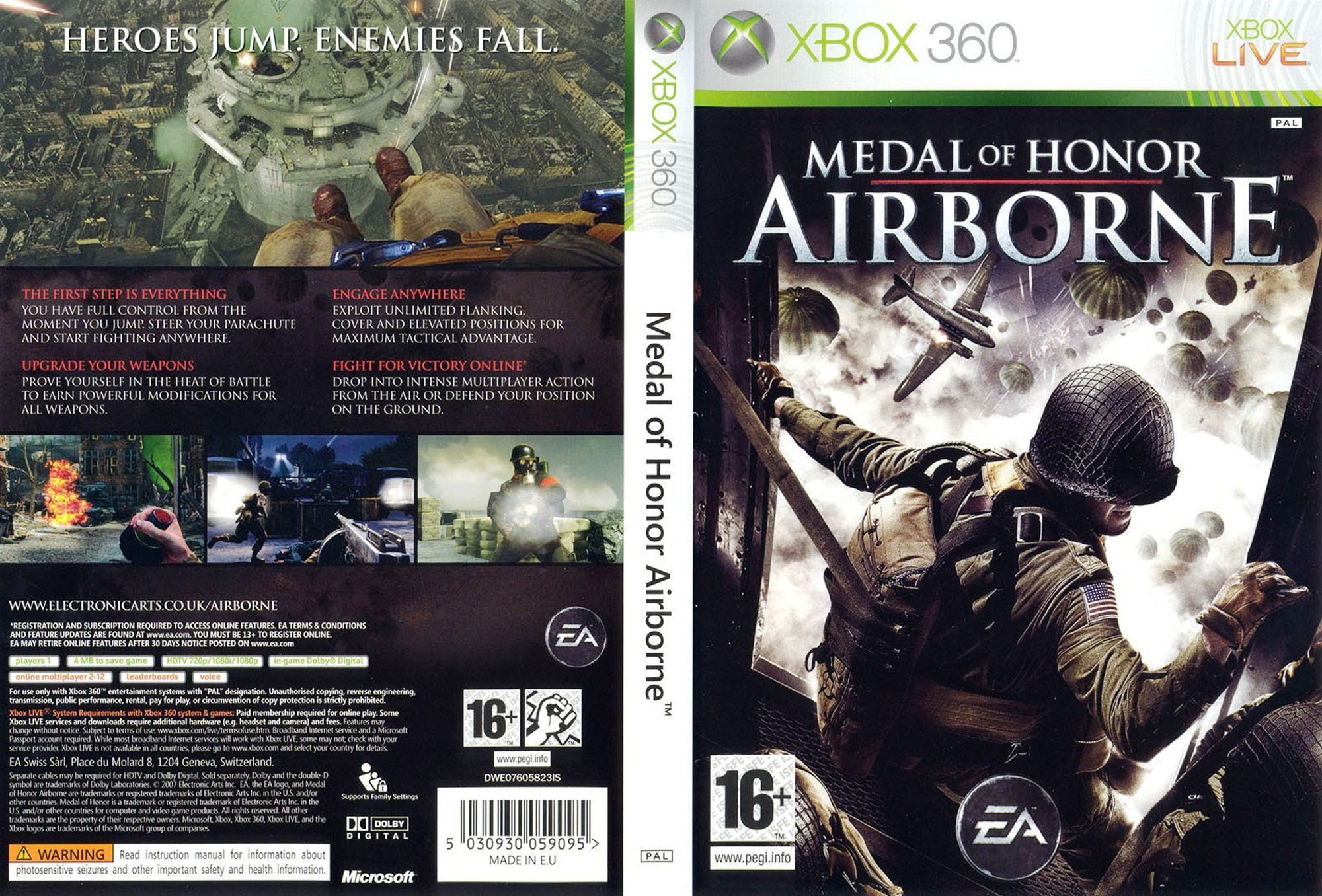 medal of honor airborne xbox 360