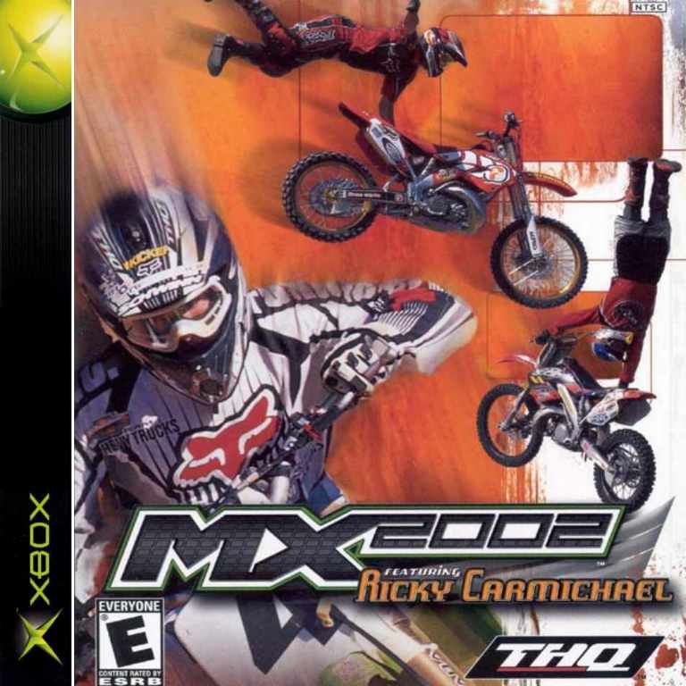 Mx 2002 Featuring Ricky Carmichael NTSC XBOX FRONT | XBOX Covers ...